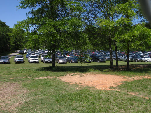 Park unusually crowded on Saturday